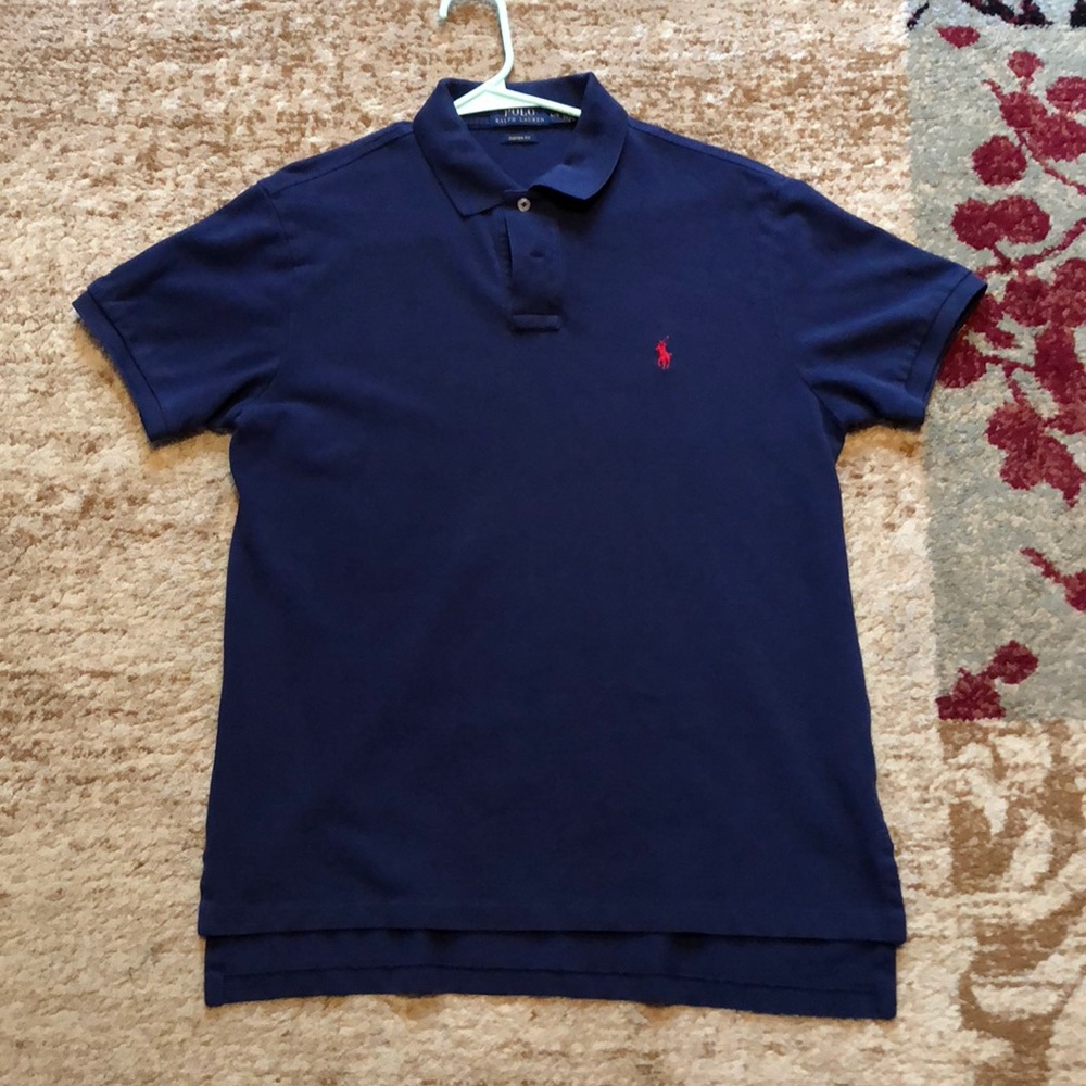 Men’s Ralph Lauren Polo Custom Fit Mesh Shirt